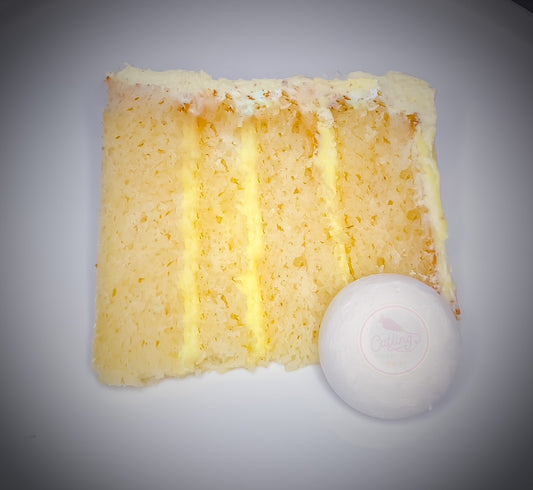 Lemon Cake Slice