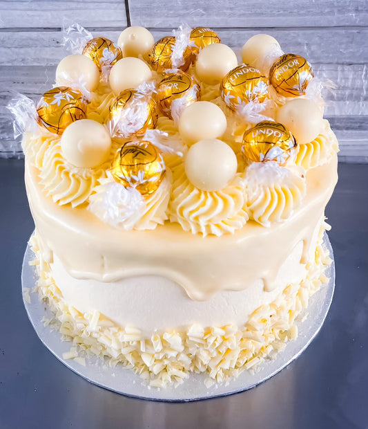White Lindt Cake
